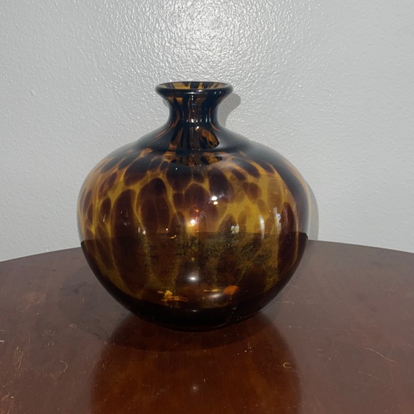 Two's Company Accents Vintage Hand Blown Studio Art Glass Large